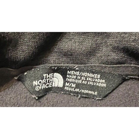 North Face Black Pullover 1/4 Zip Men's Sz M - Picture 4 of 4